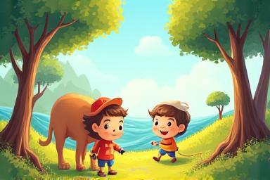 Illustration project example 1: Custom illustration artwork for a children's book cover.