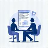 Graphic representing a planning or meeting phase